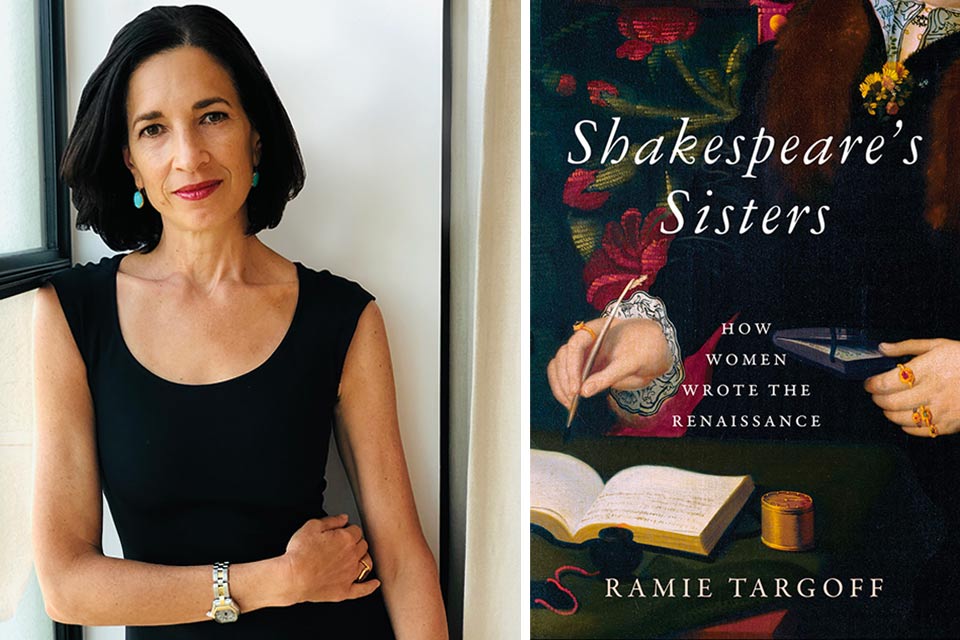 Shakespeare's Sisters book cover and Ramie Targoff